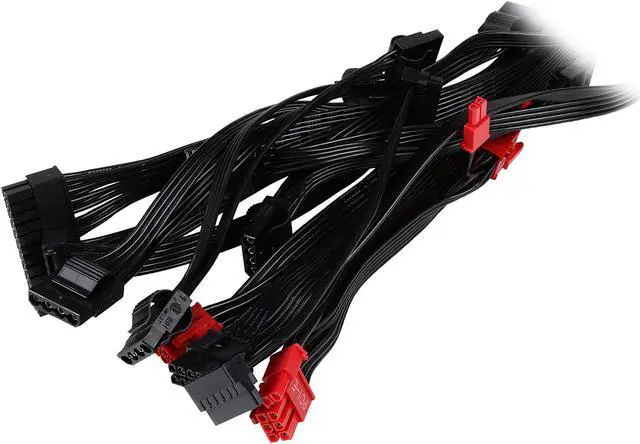 Alt view image 6 of 7 - Thermaltake Toughpower DPS G RGB 750W Digital SPM Monitoring Software SLI/CrossFire Ready Continuous Power ATX12V v2.31 / SSI EPS v2.92 80 PLUS GOLD Certified Full Modular VR Ready Power Supply