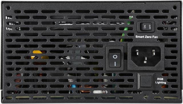 Alt view image 3 of 7 - Thermaltake Smart Pro RGB 850W Smart Zero Fan SLI/CrossFire Ready Continuous Power ATX12V v2.4 / EPS v2.92 80 PLUS Bronze Certified Full Modular Power Supply PS-SPR-0850FPCBUS-R