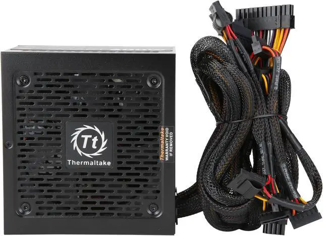 Alt view image 8 of 9 - Thermaltake PS-TTP-0600NNFAGU-1 600 W ATX12V 80 PLUS GOLD Certified Non-Modular Active PFC PFC Power Supply 80+ Gold Non-Modular SI Only Bulk Pack - OEM