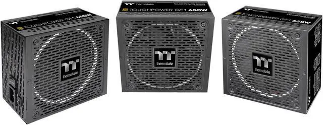 Alt view image 9 of 18 - Thermaltake Toughpower GF1 650W 80+ Gold SLI/Crossfire Ready Ultra Quiet 140mm Hydraulic Bearing Smart Zero Fan Full Modular Power Supply 10 Year Warranty - PS-TPD-0650FNFAGU-1