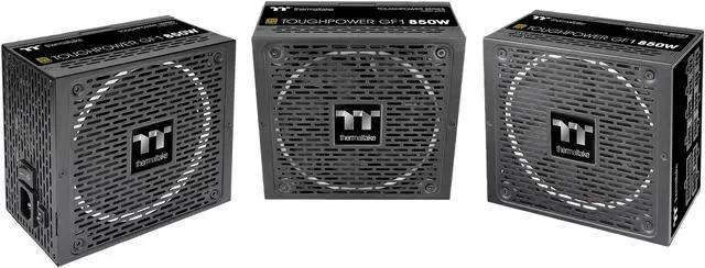 Alt view image 9 of 11 - Thermaltake Toughpower GF1 850W 80+ Gold SLI/Crossfire Ready Ultra Quiet 140mm Hydraulic Bearing Smart Zero Fan Full Modular Power Supply 10 Year Warranty - PS-TPD-0850FNFAGU-1