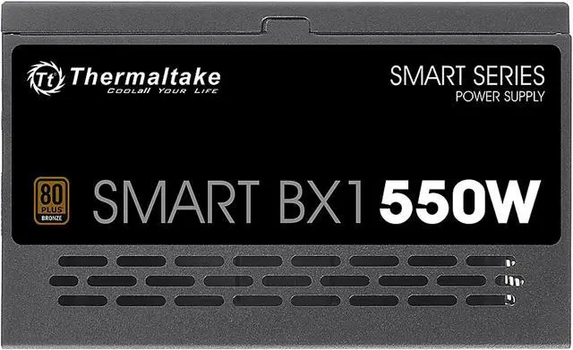 Alt view image 7 of 12 - Thermaltake Smart BX1 550W Bronze SLI/ CrossFire Ready Continuous Power ATX12V V2.3/ EPS V2.92 80 Plus Bronze Certified 5 Year Warranty Non Modular Power Supply PS-SPD-0550NNFABU-1