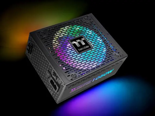 Alt view image 2 of 14 - Thermaltake Toughpower PF1 ARGB 1050W 80+ Platinum 16.8 Million Colors 18 Addressable LEDs 5V Motherboard Sync/Analog Controlled SLI Full Modular Power Supply PS-TPD-1050F3FAPU-1
