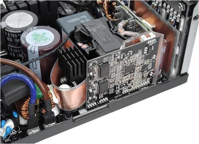 Alt view image 8 of 14 - Thermaltake Toughpower PF1 ARGB 1050W 80+ Platinum 16.8 Million Colors 18 Addressable LEDs 5V Motherboard Sync/Analog Controlled SLI Full Modular Power Supply PS-TPD-1050F3FAPU-1