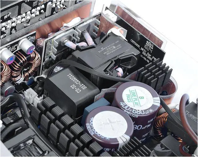 Alt view image 6 of 14 - Thermaltake Toughpower PF1 ARGB 1200W 80+ Platinum 16.8 Million Colors 18 Addressable LEDs 5V Motherboard Sync/Analog Controlled SLI Full Modular Power Supply PS-TPD-1200F3FAPU-1