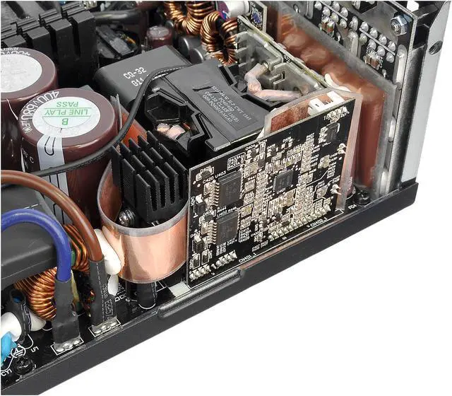 Alt view image 8 of 14 - Thermaltake Toughpower PF1 ARGB 1200W 80+ Platinum 16.8 Million Colors 18 Addressable LEDs 5V Motherboard Sync/Analog Controlled SLI Full Modular Power Supply PS-TPD-1200F3FAPU-1