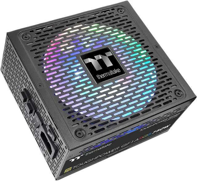 Alt view image 2 of 12 - Thermaltake Toughpower GF1 ARGB 750W 80+ Gold 16.8 Million Colors 18 Addressable LEDs 5V Motherboard Sync/Analog Controlled SLI Full Modular Power Supply PS-TPD-0750F3FAGU-1