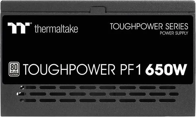 Alt view image 4 of 9 - Thermaltake Toughpower PF1 650W 80+ Platinum Single Side SMD Compact Design Ultra Quiet 120mm Hydraulic Bearing Smart Zero Fan Full Modular Power Supply 10 Year Warranty, PS-TPD-0650FNFAPU-1