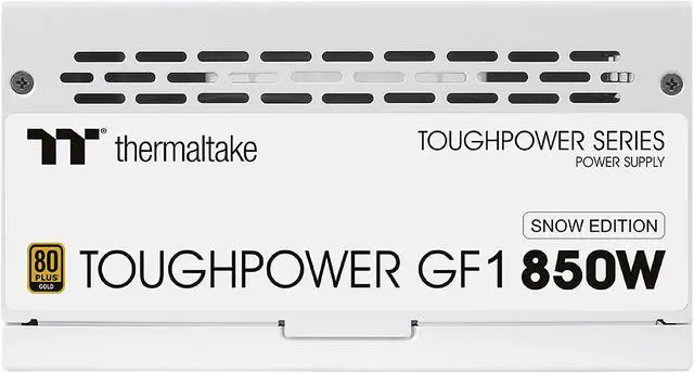 Alt view image 4 of 6 - Thermaltake Toughpower GF1 Series PS-TPD-0850FNFAGU-W 850 W ATX 12V v2.4 / EPS v2.92 80 PLUS GOLD Certified Full Modular Active PFC Power Supply - TT Premium Edition