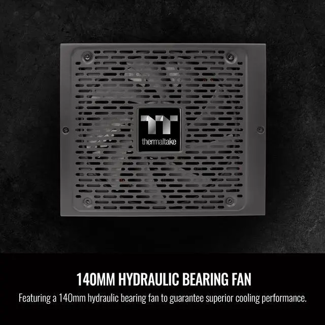 Alt view image 6 of 6 - Thermaltake Toughpower GF3 1650W, ATX 3.0 Standard, PCIe Gen.5 600W 12VHPWR Connector Included, 80+ Gold Full Modular SLI/Crossfire Ready Power Supply, 10 Year Warranty, PS-TPD-1650FNFAGU-4