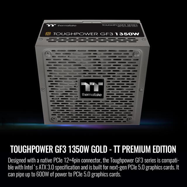 Thermaltake Toughpower GF3 1000W Gold Alimentation PC 1000 W ATX 80PLUS®  Gold - Conrad Electronic France