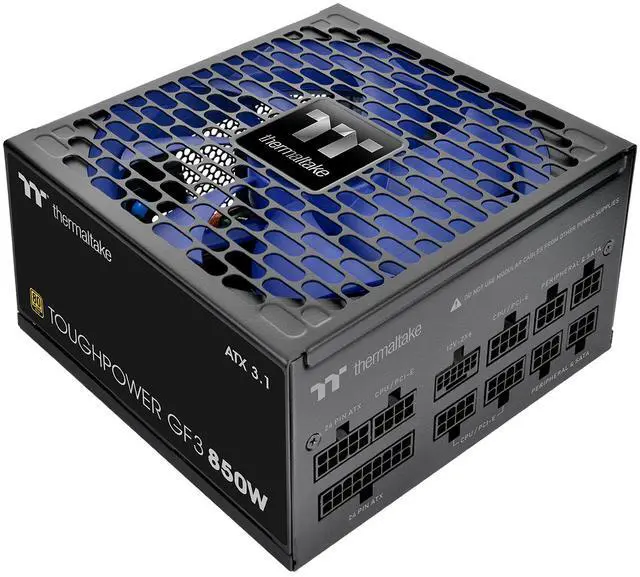 Thermaltake Toughpower GF3 850W; ATX 3.1; Native PCIe 5.1 12V-2x6