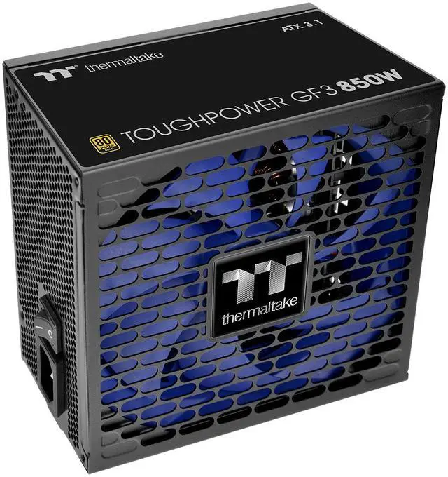 Thermaltake Toughpower GF3 850W; ATX 3.1; Native PCIe 5.1 12V-2x6