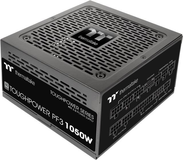 Thermaltake Toughpower PF3 1050W 80+ Platinum ATX 3.0 (PCI-E 5.0 600W  12VHPWR Connector included) Full Modular SLI/Crossfire Ready Power Supply,  PS-TPD-1050FNFAPU-L - Newegg.com