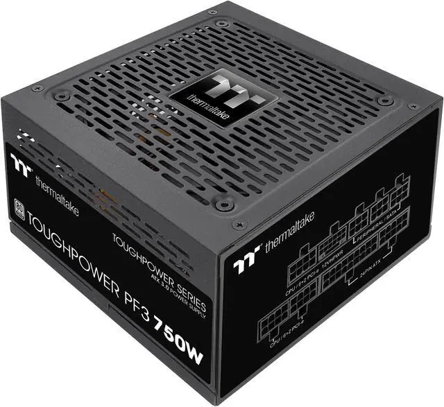 Main image of Thermaltake Toughpower PF3 750W 80+ Platinum ATX 3.0 (PCI-E 5.0 300W 12VHPWR Connector included) Full Modular SLI/Crossfire Ready Power Supply, PS-TPD-0750FNFAPU-3