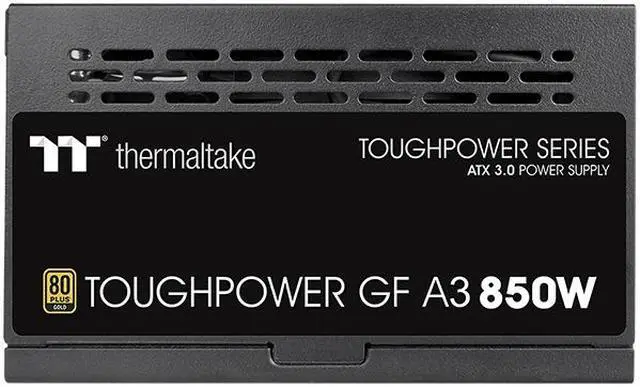 Alt view image 10 of 12 - Thermaltake Toughpower GF A3 ATX 3.0 850W 80+ Gold Full Modular SLI/Crossfile Ready Power Supply; PCIe Gen.5 450W 12VHPWR Connector Included; PS-TPD-0850FNFAGU-L)