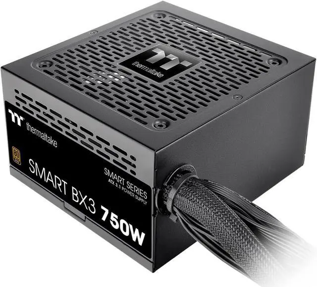 Main image of Thermaltake Smart BX3 750W 80Plus Bronze ATX 3.1 Standard Power Supply; Non-Modular; PS-SPD-0750NNFABU-3; 5 Year Warranty
