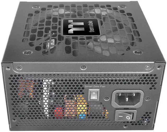 Alt view image 5 of 5 - Thermaltake Toughpower GT 1000W; ATX 3.1; Native PCIe 5.1 12V-2x6; Full Modular; Flat Cables; Color Matched Connectors; Japanese Main Capacitors; 80 Plus Gold Certified; 140mm; Black; PS-TPT-1000FNFAGU-3