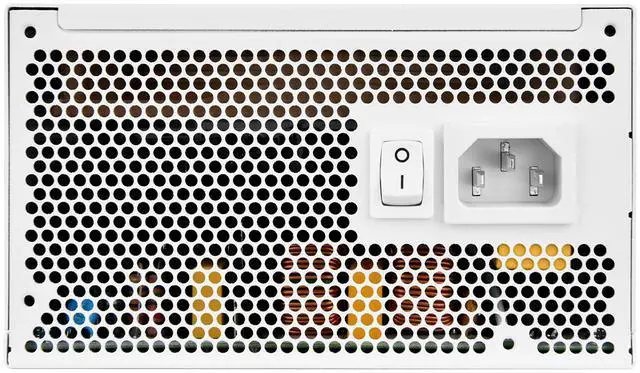 Alt view image 7 of 7 - Thermaltake Toughpower GF3 850W; ATX 3.1; Native PCIe 5.1 12V-2x6; Full Modular; Flat Cables; Color Matched Connectors; Japanese Main Capacitors; Colored Custom 135mm Fan; 80 Plus Gold Certified; Snow; PS-TPD-0850FNFAGU-S