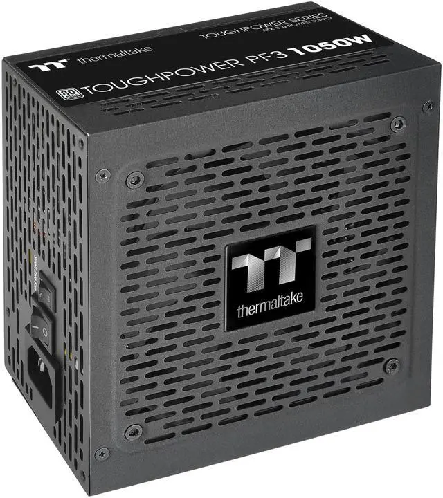 Alt view image 3 of 6 - Thermaltake Toughpower PF3 1050W 80Plus Platinum Full Modular SLI/Crossfire Ready ATX 3.0 Spec. Power Supply; PCIe 5.0 12VHPWR Connector included; 10 Year Warranty; PS-TPD-1050FNFAPU-3