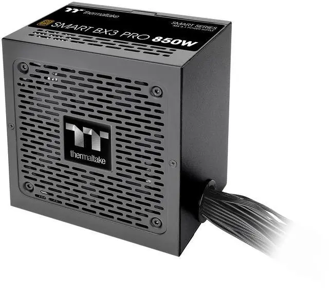 Main image of Thermaltake Smart BX3 Pro 850W; ATX 3.1; Native PCIe 5.1 12V-2X6; Non-Modular; Etched Flat Cables; Dual-Color H++ Connectors; 105°C Main Capacitor; 80 Plus Bronze Certified; Black; PS-SPD-0850NNFABU-7