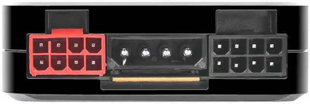Alt view image 6 of 8 - Thermaltake Dr. Power III Pro; ATX Power Supply Tester; Voltage/Continuity/PG; up to ATX12V v3.1 spec; 24pin Main Board/12V-2X6/ 4+4 EPS/6+2 PCIe/ SATA/Molex; Color Display; Black; AC-083-OO1NAN-A1