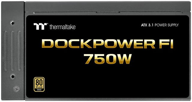 Alt view image 5 of 9 - Thermaltake Dockpower FI 750W; ATX 3.1; Native PCIe 5.1 12V-2X6; Modular; Etched Color Matched Cables; Detachable Dock Module; 80 Plus Gold Certified; Black; PS-DCP-0750FNFAGU-2
