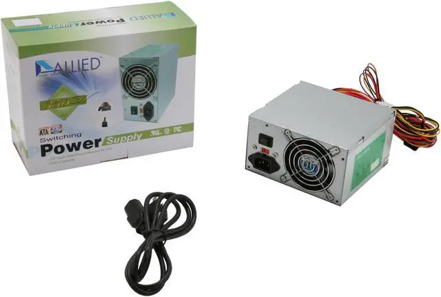 Alt view image 6 of 6 - APEX AL-A350ATX 350W ATX12V Power Supply APEX AL-A350ATX 350W ATX12V Power Supply