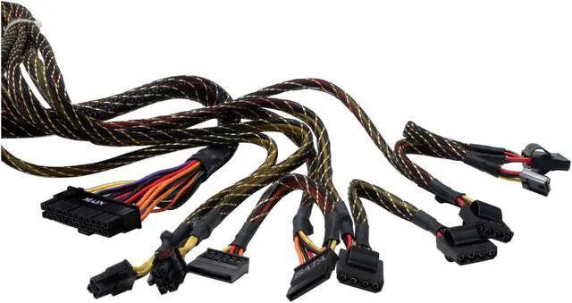 Alt view image 5 of 9 - APEX SL-D460EXP 460 W ATX12V Ver.2.01 Power Supply