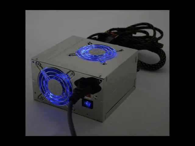 Alt view image 8 of 9 - APEX SL-D460EXP 460 W ATX12V Ver.2.01 Power Supply