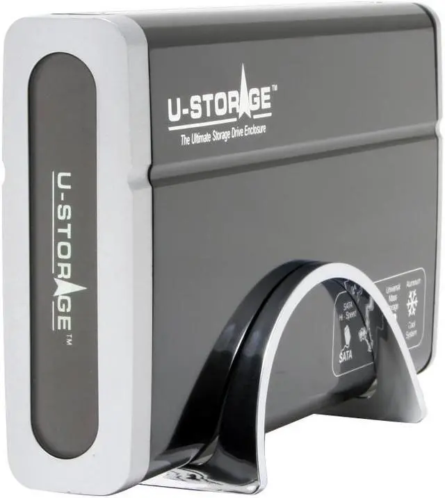 Alt view image 2 of 6 - PPA 2520 Aluminum 3.5" SATA SATA External Enclosure