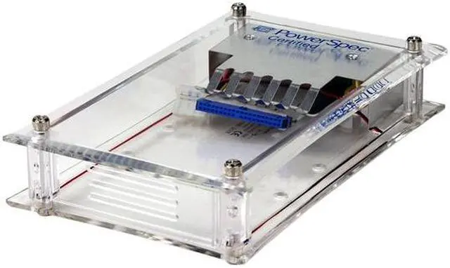Main image of Koutech EEU323 Plastic 3.5" IDE USB 2.0 Clear Hi-Speed External Enclosure