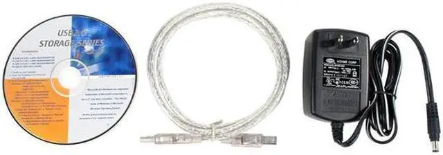 Alt view image 3 of 4 - Koutech EEU323 Plastic 3.5" IDE USB 2.0 Clear Hi-Speed External Enclosure