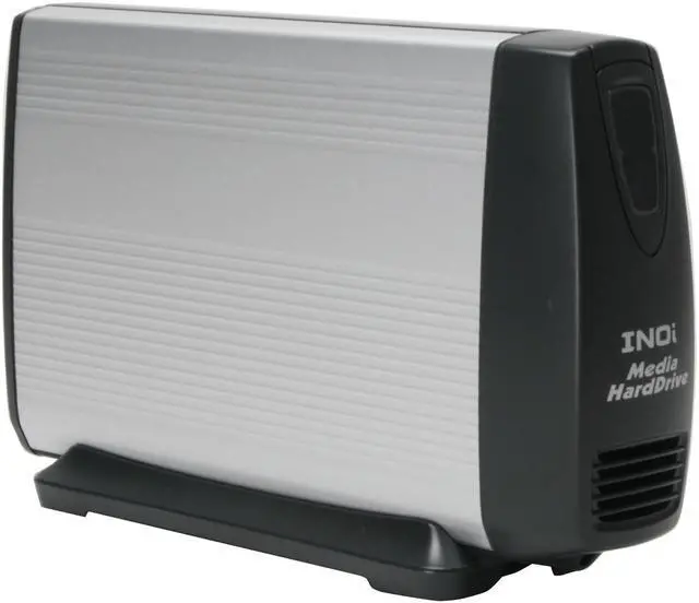 Main image of INOi MH720-00000 3.5" Silver SATA USB 2.0 HDD Digital Media Player Enclosure