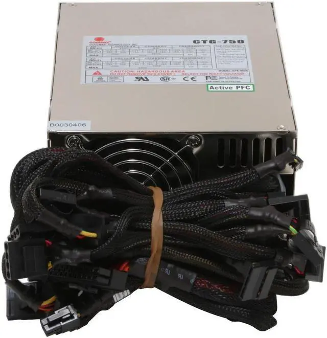 Alt view image 5 of 9 - COOLMAX CTG-850 850 W ATX12V SLI Certified CrossFire Ready Active PFC Power Supply