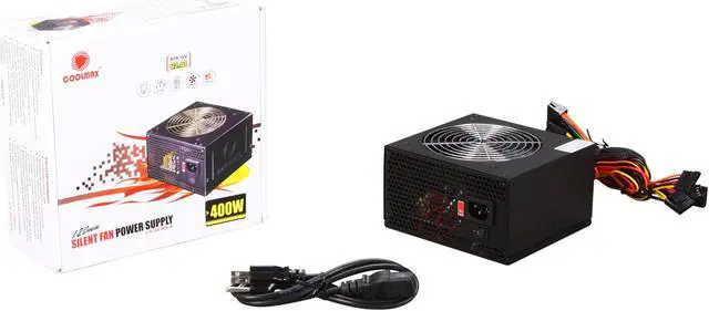 Alt view image 7 of 7 - COOLMAX CX-400B 400 W ATX v2.01 Power Supply