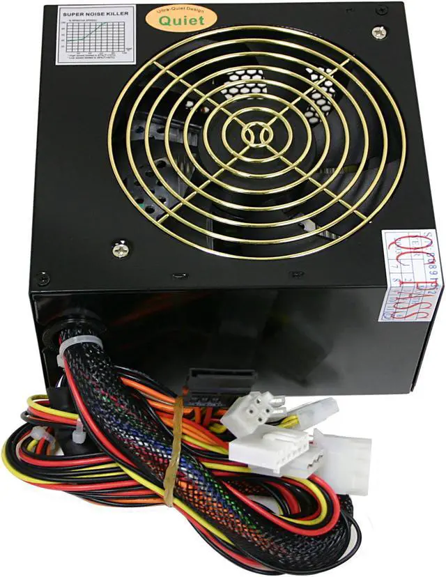 Alt view image 4 of 8 - COOLMAX CX-550B 550 W ATX12V Power Supply