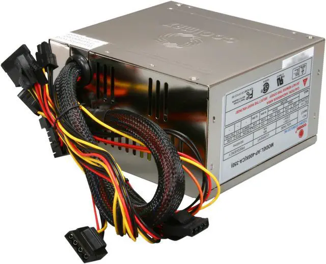 Alt view image 3 of 6 - COOLMAX CA-350 350 W ATX Power Supply