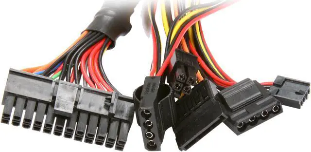 Alt view image 5 of 6 - COOLMAX CA-350 350 W ATX Power Supply