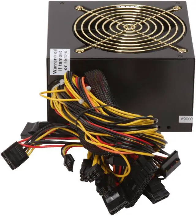 Alt view image 4 of 10 - COOLMAX CXI-600B 600W ATX12V ATX 12V v2.2 SLI Certified / CrossFire Ready and Compatible with Core i3/i5/i7 Power Supply