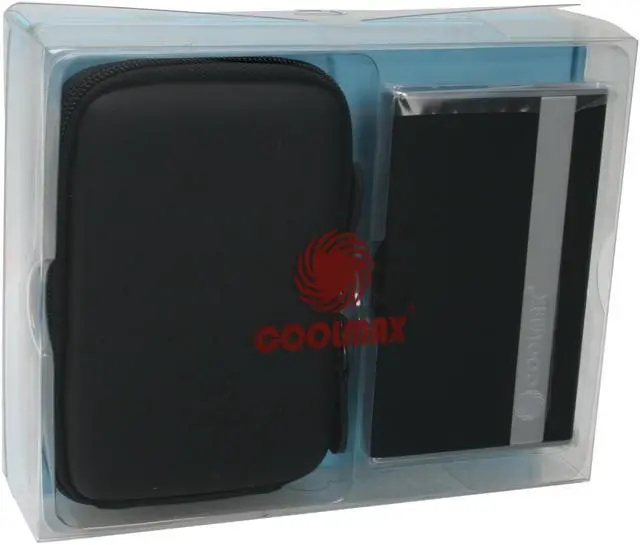 Alt view image 6 of 6 - COOLMAX HD-250B-eSATA Aluminum 2.5" SATA USB 2.0 & eSATA External Enclosure
