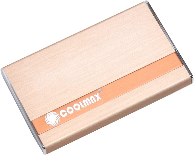 Main image of COOLMAX HD-250C-eSATA Aluminum 2.5" Copper SATA USB & eSATA External Enclosure