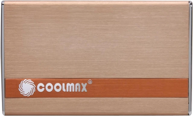 Alt view image 4 of 7 - COOLMAX HD-250C-eSATA Aluminum 2.5" Copper SATA USB & eSATA External Enclosure