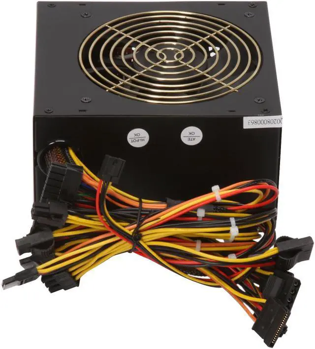 Alt view image 4 of 9 - COOLMAX NW-550B 550 W ATX 12V v2.2 and Compatible with Core i3/i5/i7 Power Supply