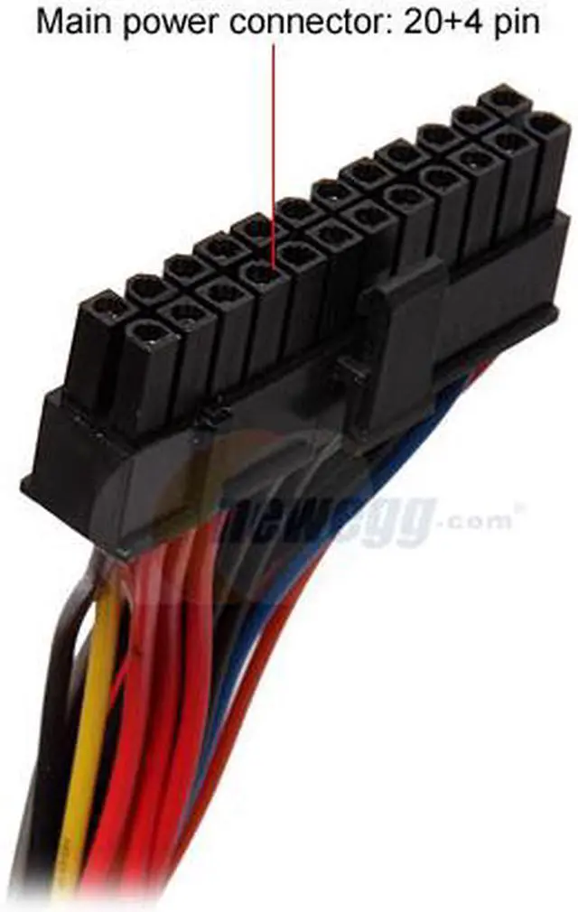 Alt view image 6 of 8 - COOLMAX CTI-500B 500W ATX 12V v2.2 and Compatible with Core i3/i5/i7 Power Supply