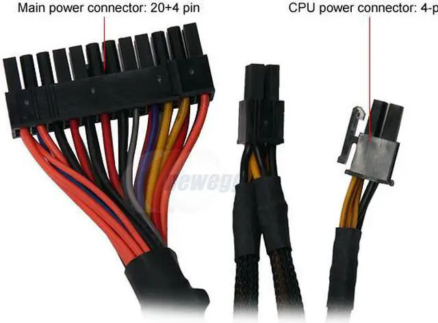 Alt view image 6 of 9 - COOLMAX CU-500B 500 W ATX 12V V2.2/EPS 12V V2.91 Modular Power Supply