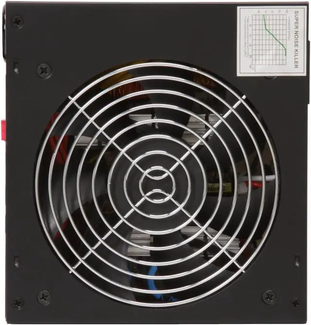 Alt view image 3 of 9 - COOLMAX CU-600B 600W ATX 12V v2.2 Modular and Compatible with Core i3/i5/i7 Power Supply