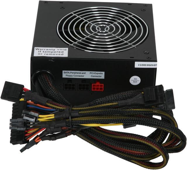 Alt view image 4 of 7 - COOLMAX CU series CU-700B 700W ATX12V SLI Ready Modular and Compatible with Core i3/i5/i7 Power Supply