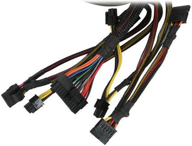 Alt view image 6 of 7 - COOLMAX CU series CU-700B 700W ATX12V SLI Ready Modular and Compatible with Core i3/i5/i7 Power Supply