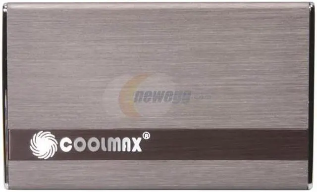 Alt view image 3 of 6 - COOLMAX HD-250TN-U2 Aluminum Alloy 2.5" Gray SATA I/II USB 2.0 External Enclosure